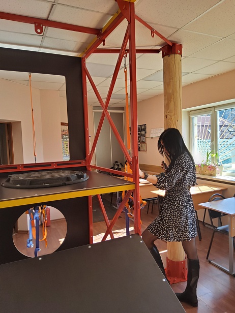 г.Самара. ЧОУ ДПО "Мастер" использует "Альпинист 2-0" для обучения высотным  работам